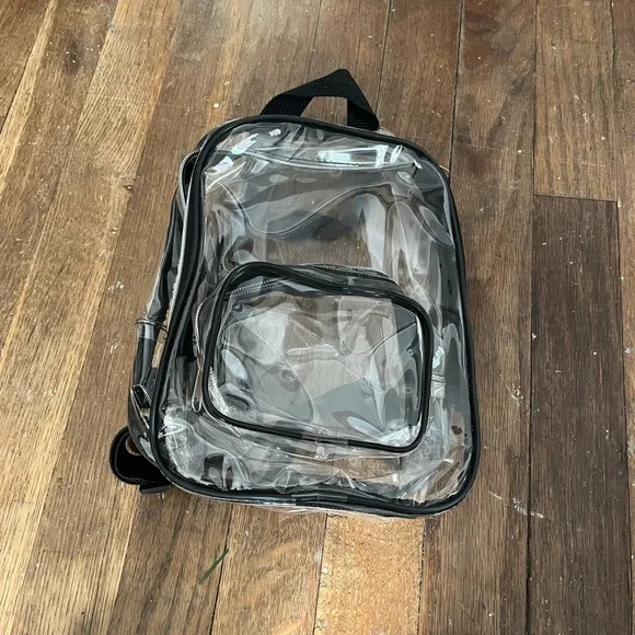 Small Clear Backpack - Picture 2 of 3